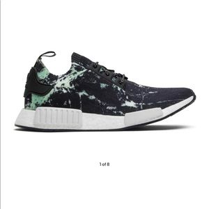 NMD_R1 Primeknit 'Mint Marble” Adidas Sneakers